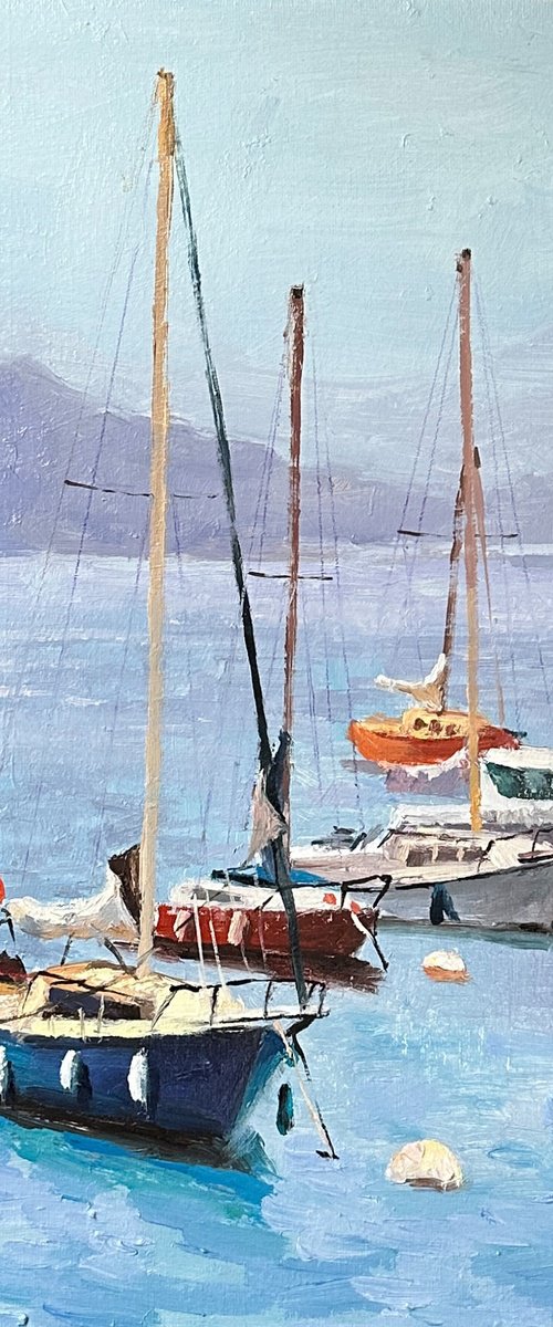 The Boats #2 by Ling Strube