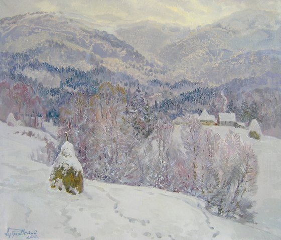 Winter in the mountains