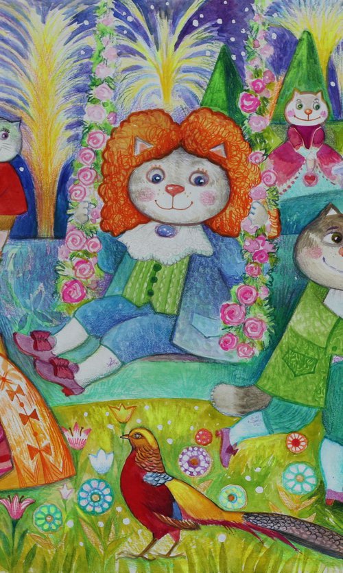 A Royal Stroll Through Versailles by Oxana Zaika