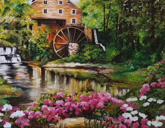 Landscape with mill