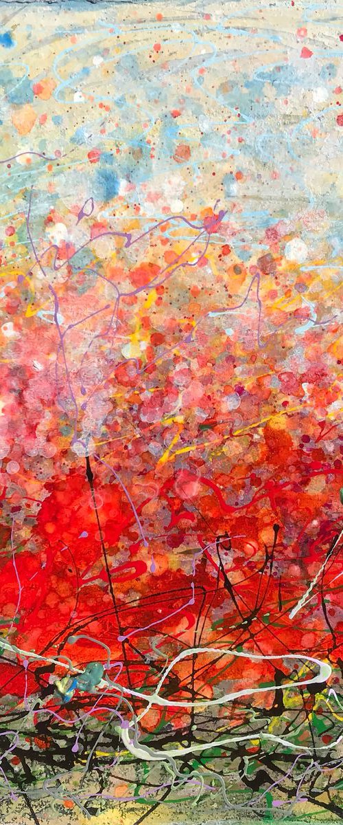 Field of Spring Poppies  #2by @OLenaArt by Lena Owens at OLena Art