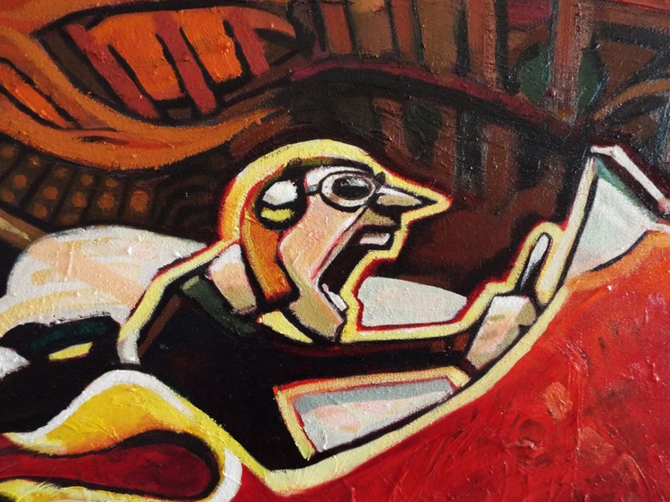 Portrait Of Jeremy Clarkson By Andre Le Roux Artfinder