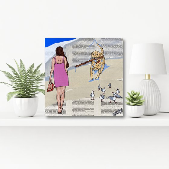 Dog Days Fetch 2 30cm x 30cm