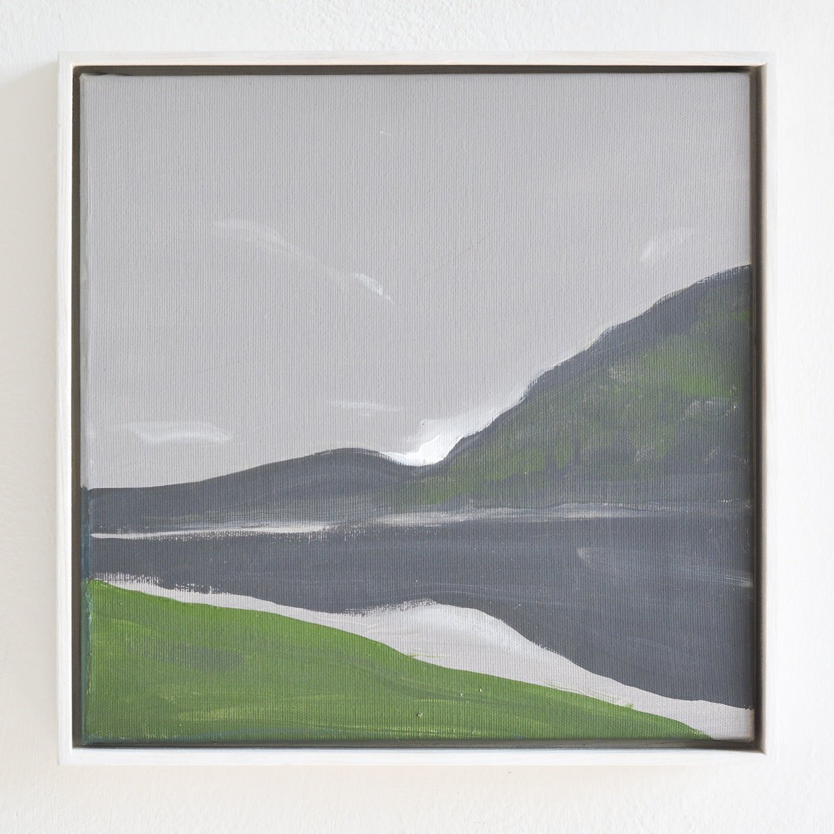 Impressionistic Landscape Acrylic Painting By Igor Nekraha, 13 X 13, Unizh, Original Artwork