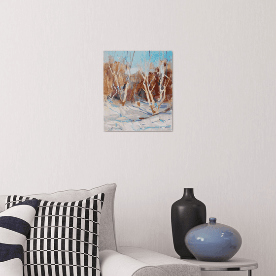 " Winter forest "