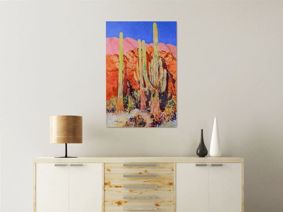 Saguaro Cactuses in Arizona