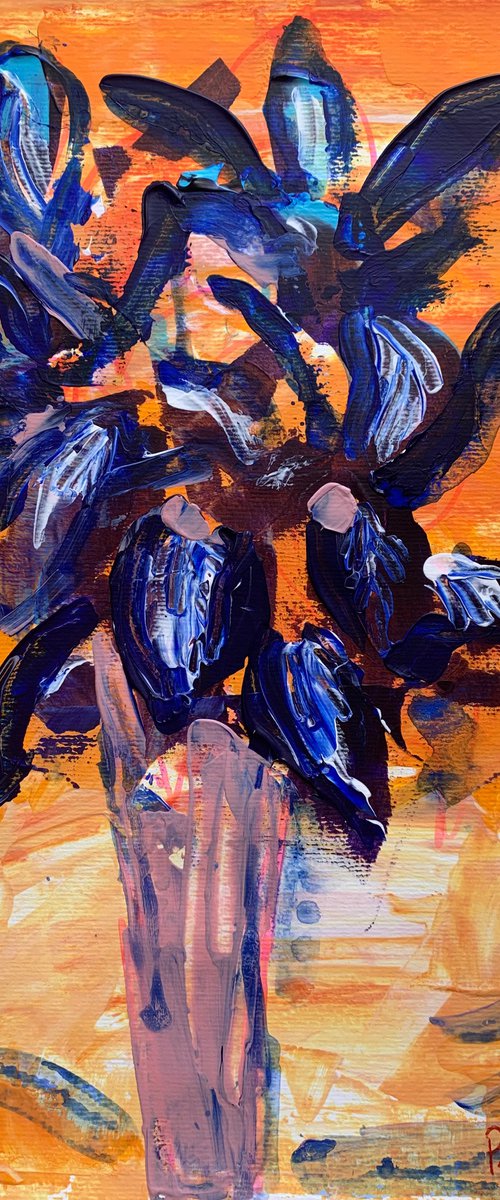 Iris abstract by Olga Pascari