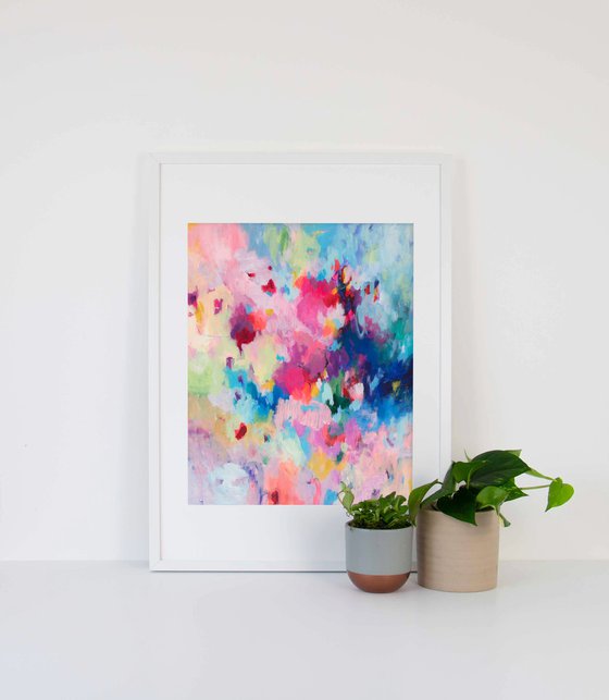 Framed Painting - Looking For Rainbows