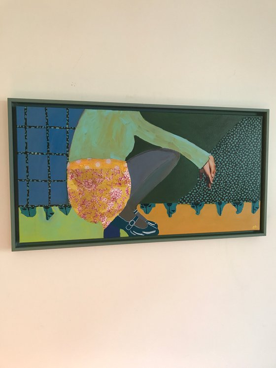 Varnished shoes