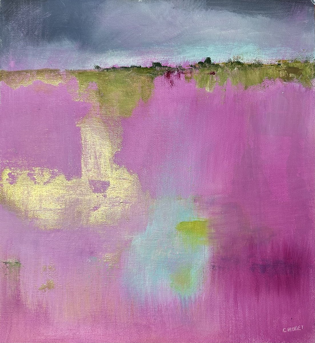 Abstract Landscape - Summer Meadows 2 by Catherine Winget