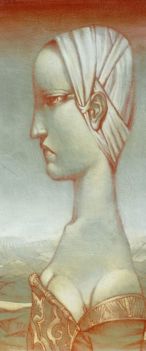 Italian portrait by Alexander Daniloff