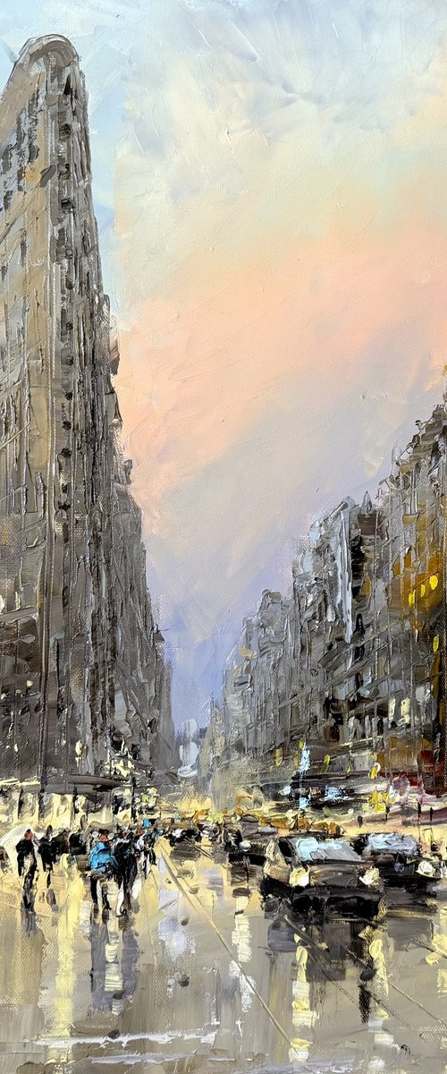 Flatiron. Evening. by Irina Alexandrina