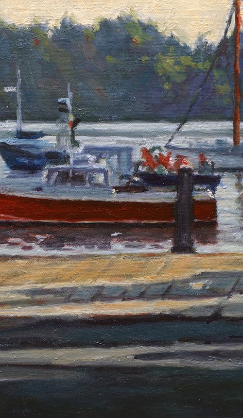 Bass Harbor Boats by Daniel Fishback