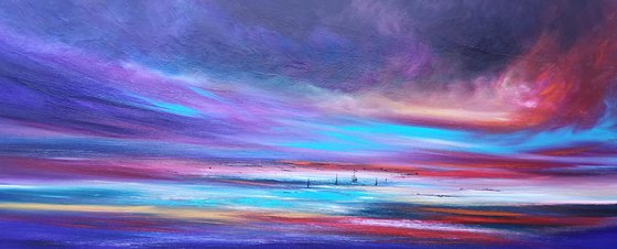 A Beautiful Day - seascape, emotional, panoramic