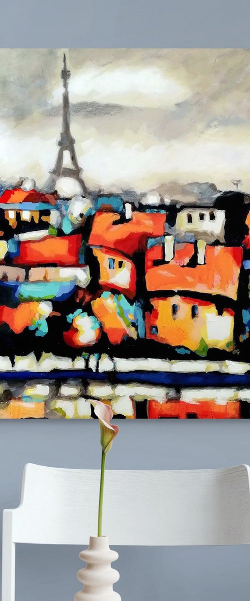 Lights of Paris by Evgen Semenyuk