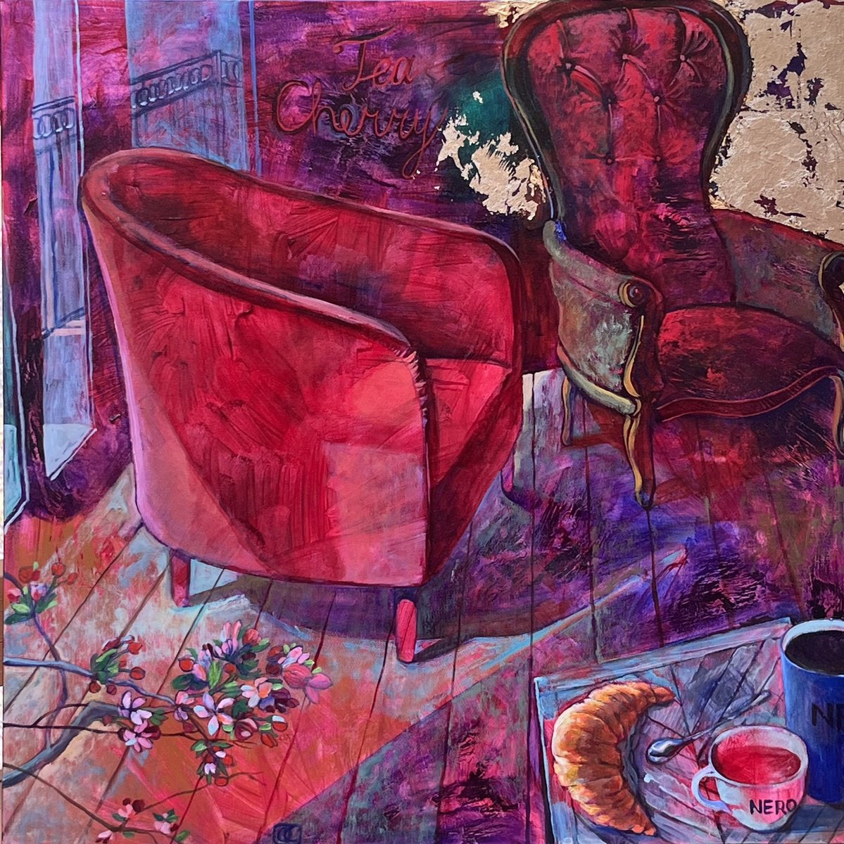 Caffe Nero Cherry by Olya Hunyadi