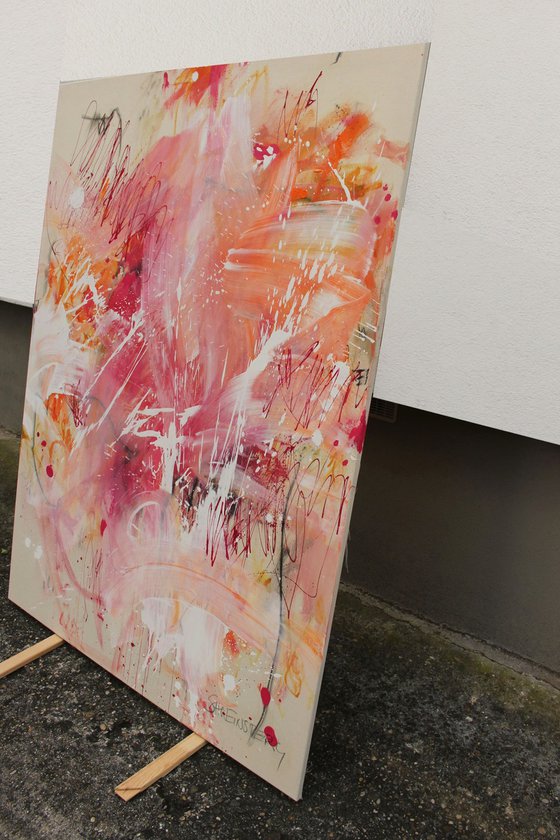 CRIMSON SCRIBBLES (PROCESS OVER PLAN)