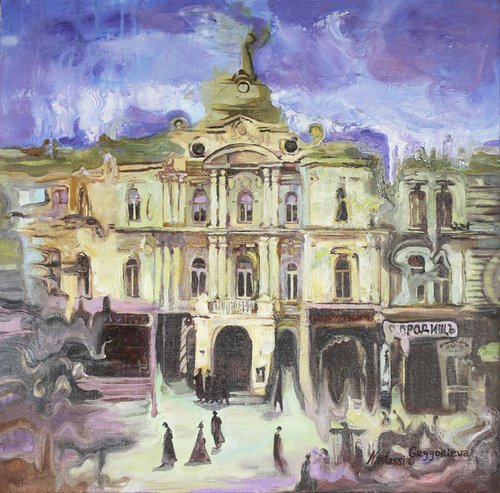 Dumskaya square by Anastasiia Grygorieva
