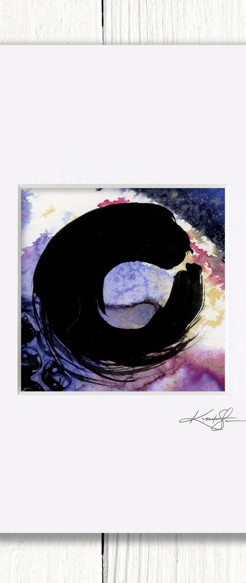 Enso Zen Circle 7 by Kathy Morton Stanion