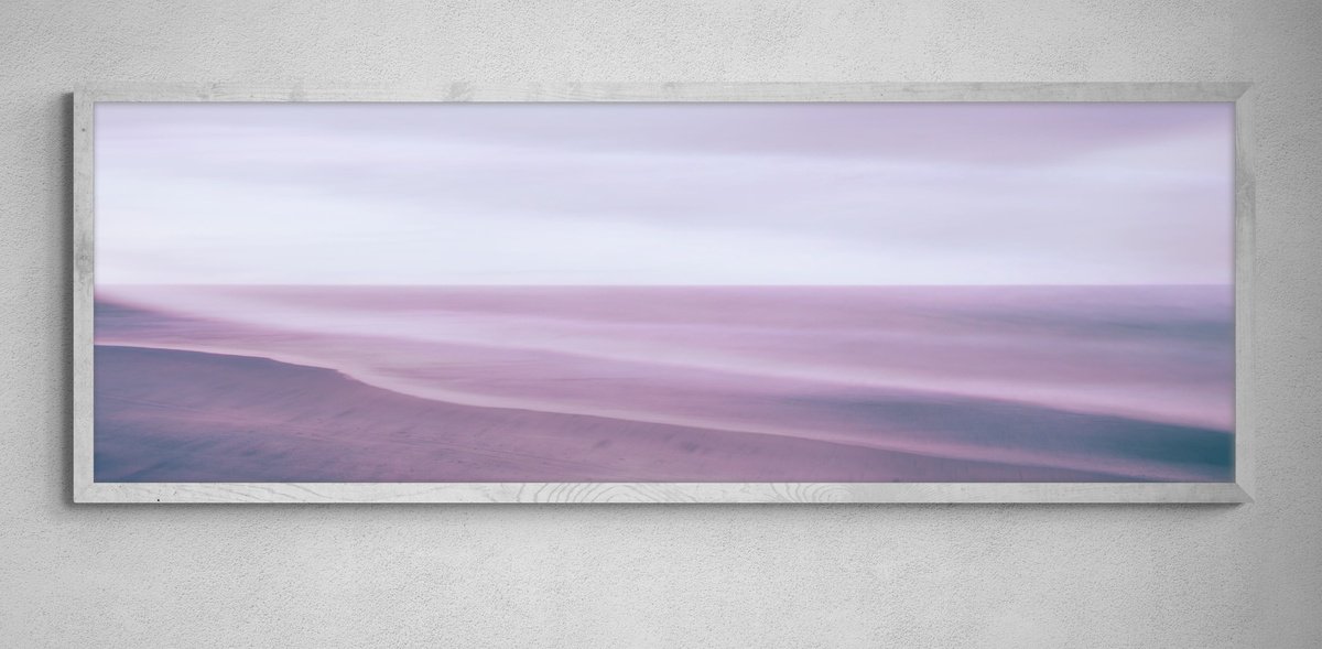 Geometric Landscape Photograph By Karim Carella, 51 X 20", ?-K21, Original Artwork