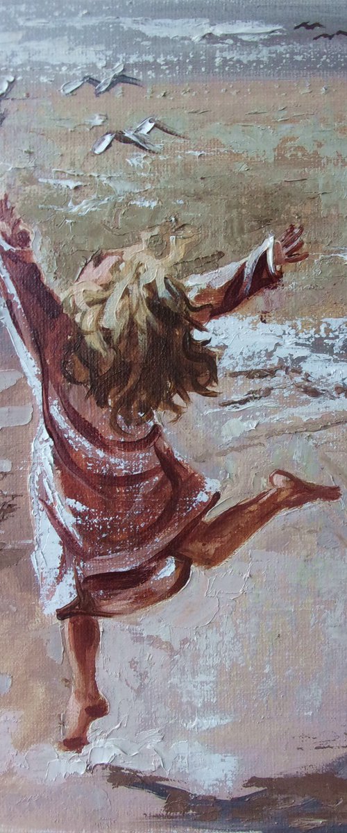 "  FREE LIKE A BIRD " by Monika Luniak