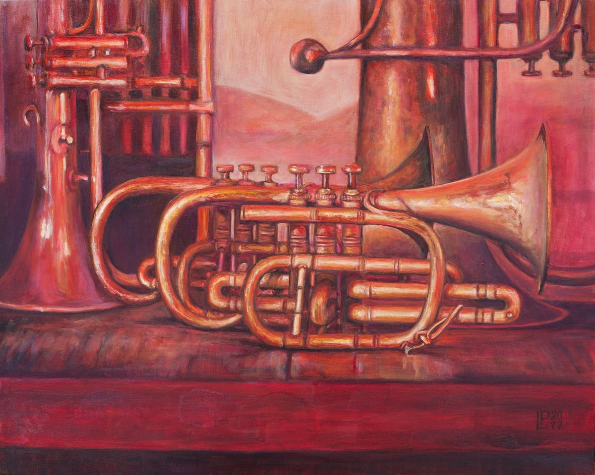 Trumpets or Soul of the Unicorn by Liudmila Pisliakova