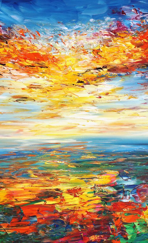 Beautiful Summer Landscape XL 7 by Peter Nottrott