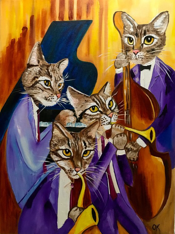 Feline Quartet  4 Troy’s - piano, cello, trumpet, saxophone