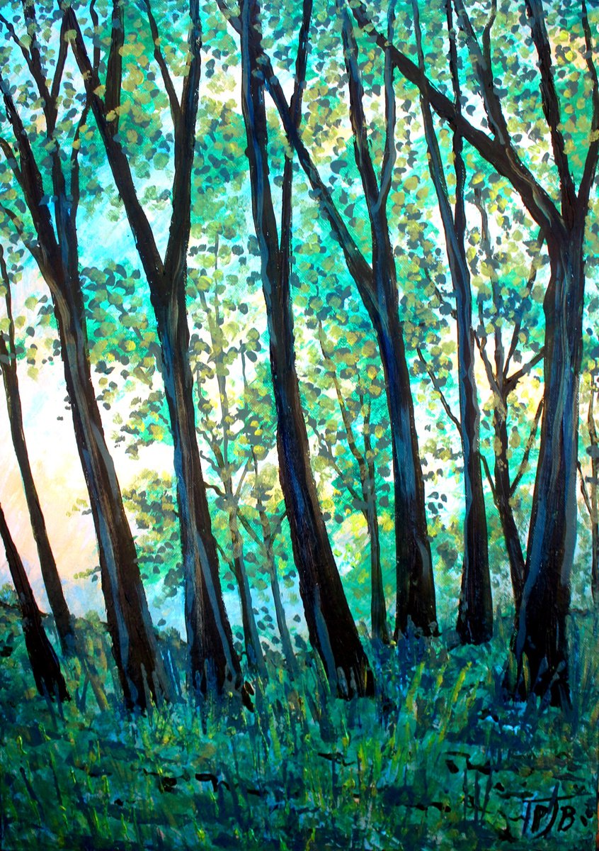  Spring Morning By Paul J Best, 17 X 23, Artwork For Sale On Artfinder