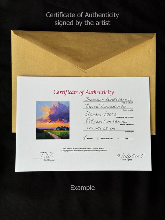 Morning in the Autumn Forest