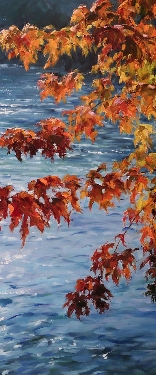 "Red Leaves" by Gennady Vylusk