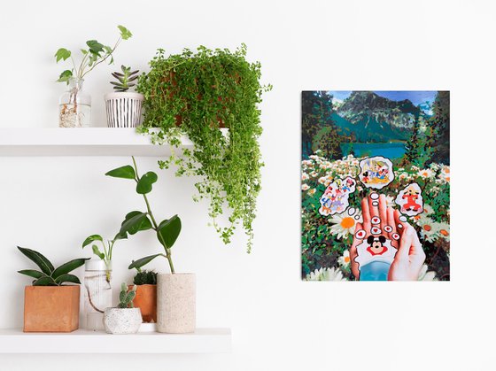 Dreams in a field of daisies