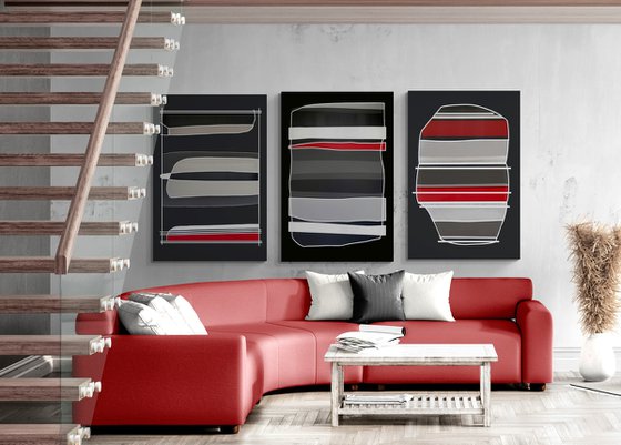 Triptych Rhythm of Life