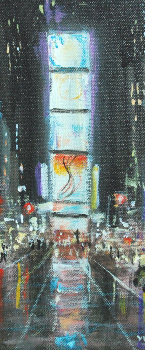 Abstract Time Square by Vishalandra Dakur