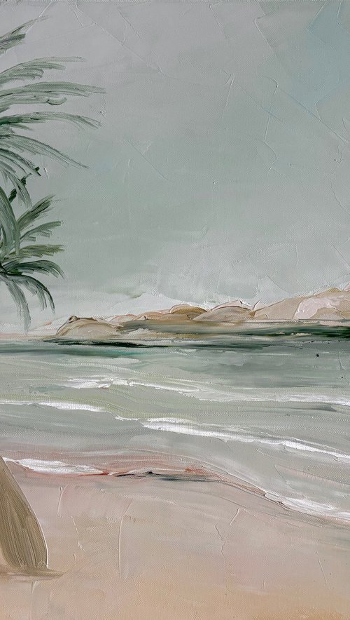 Seascape coastal beach by Daniela Nocito