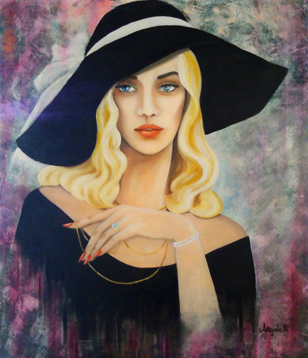 Elegance - Portrait by Anna Rita Angiolelli