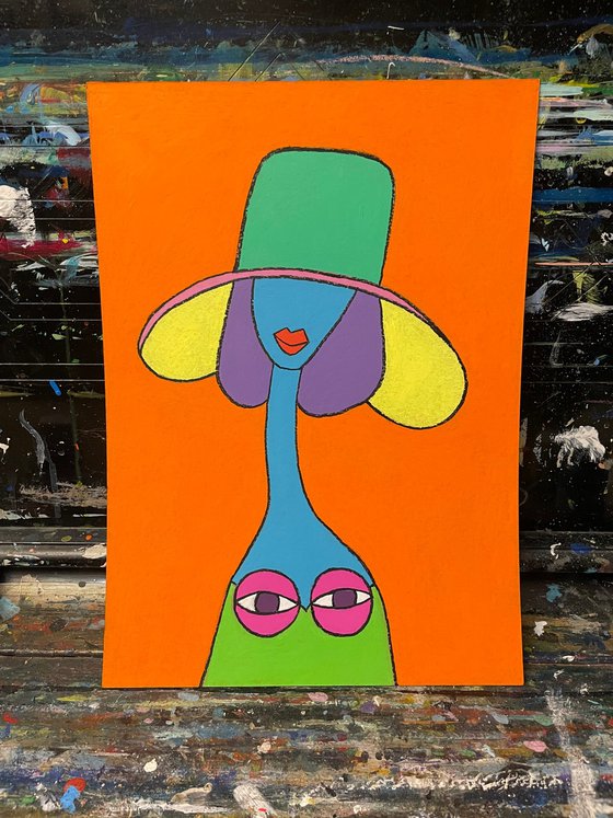 My tits love Modigliani (Pop art version)
