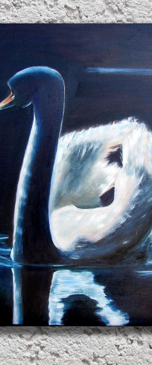 White Swan by Ira Whittaker