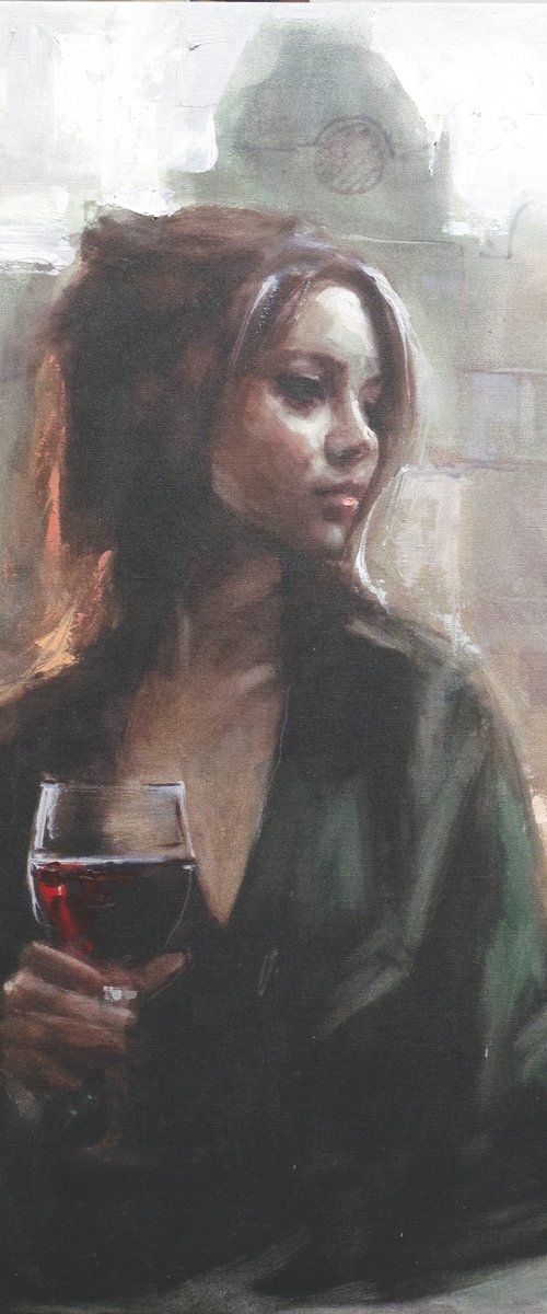 "A little bit of wine, a little bit of culture..." by Alexandr Klemens