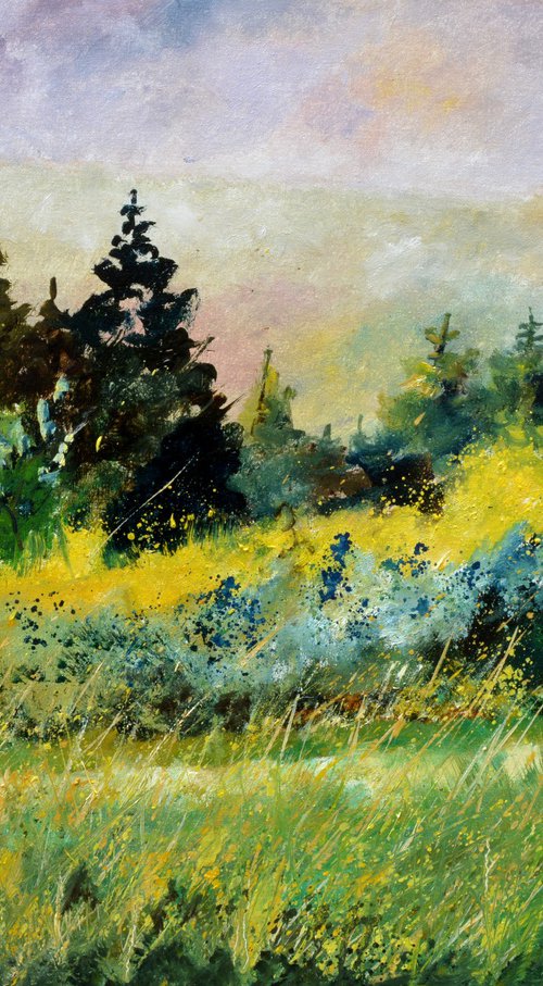 Meadow in my countryside by Pol Henry Ledent