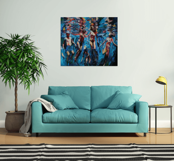 In the light of the water