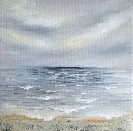Waiting For A Storm To Pass - Seascape Study