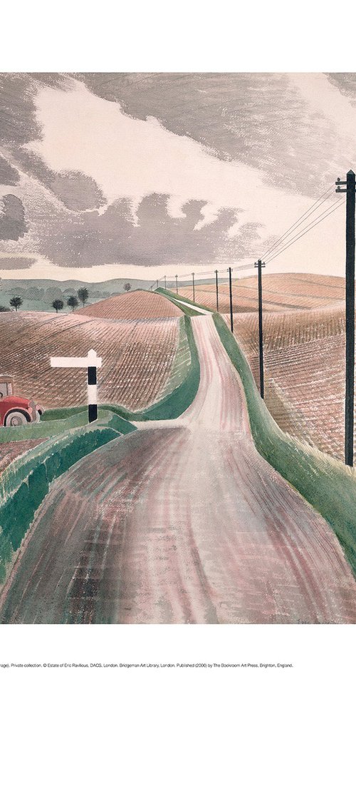 Wiltshire Landscape by Eric Ravilious