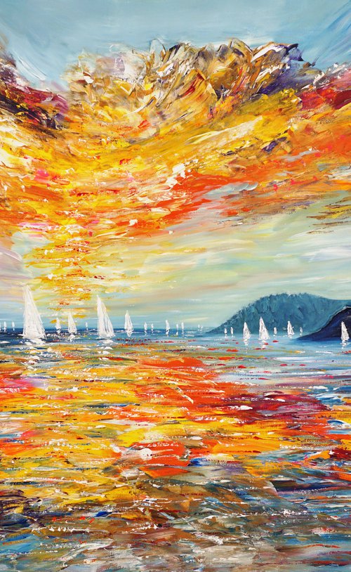 Sunday Sailing Impressions XL 1 by Peter Nottrott