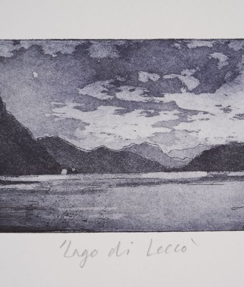 'Lago di Lecco' by Rebecca Denton