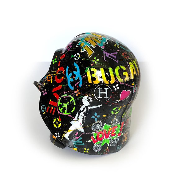 Darth Vader-Bugatti - Original 3D Sculpture