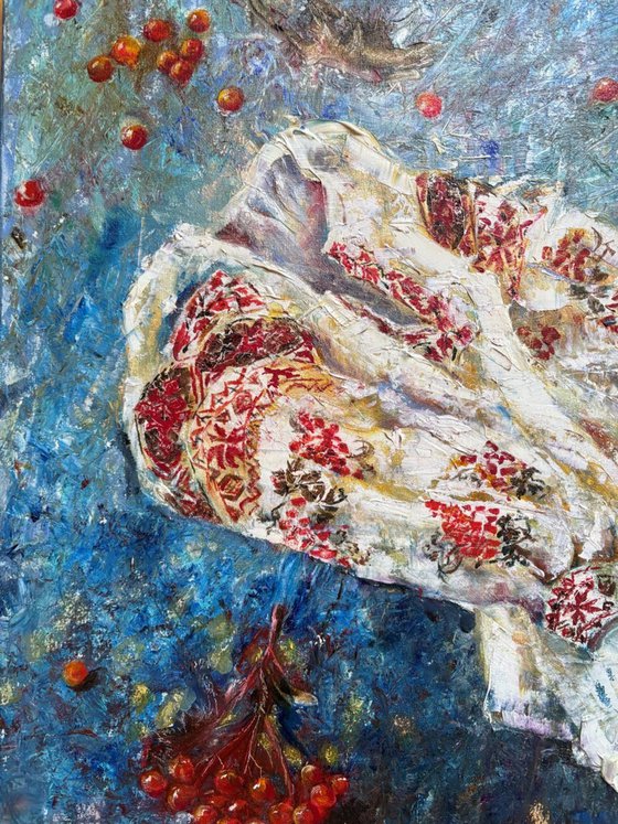 Embroidery, Series: Conversations of Objects