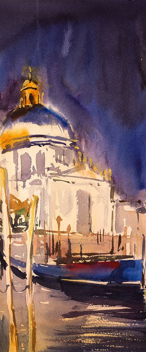 Venice in the night by Sasha Romm