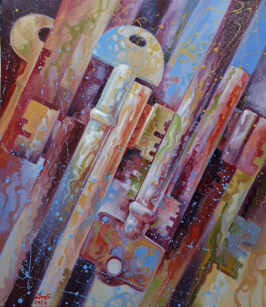 The keys Oil painting by Serhii Voichenko | Artfinder