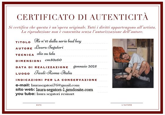 He n°41 dalla serie bad boy